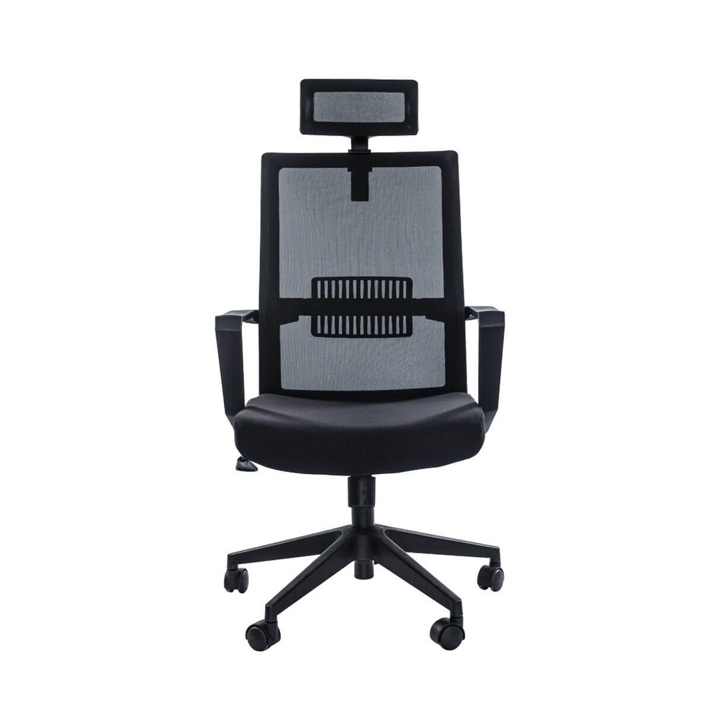 Silla ejecutiva con cabecera