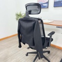 Silla Semi Ejecutiva en malla negra
