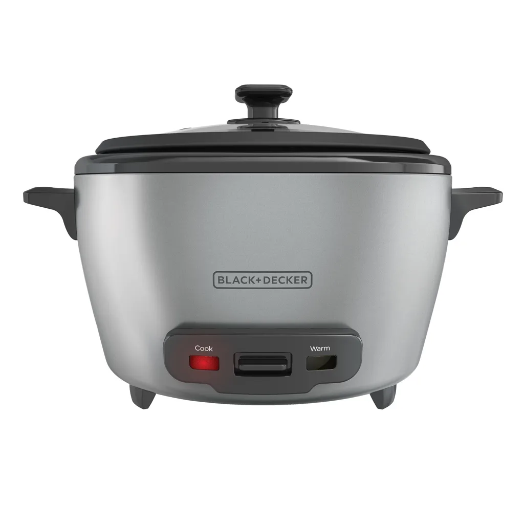 Black + Decker olla arrocera 20 tz cocidas gris RC5200M - 1