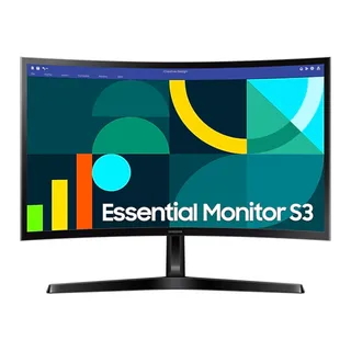 Samsung monitor LED curvo 24"     LS24D366GANXZA - 1