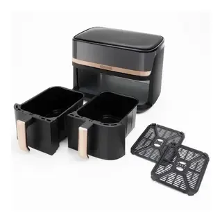 Black + Decker freidora de aire 9L dig doble purifry negro - AFBD92-1BDLA - 2