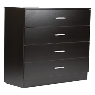 Kenneth Cole mueble cuatro gavetas color cafe oscuro - KCWD20220512-BR - 1