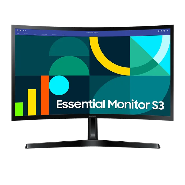Samsung monitor 27" curvo  100hz LS27D366GANXZA - 1