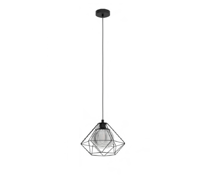 [TK-LAM-06] Lámpara Colgante en Negro