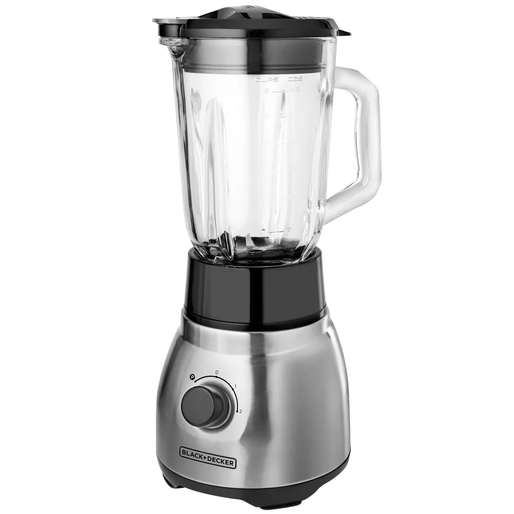 [DTF-BD00261] Black + Decker licuadora 2 veloc 750w + vaso personal tricuadora roja metalica BL1650R
