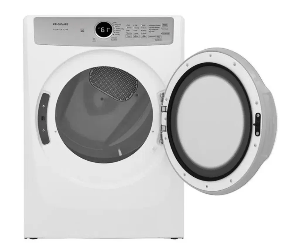 [DTF-FG00071] Frigidaire Secadora Carga frontal eléctrica de 21 kg Color Blanco FDEX22E4EW