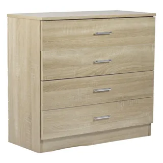 Kenneth Cole mueble cuatro gavetas color roble -KCWD20220512-OA