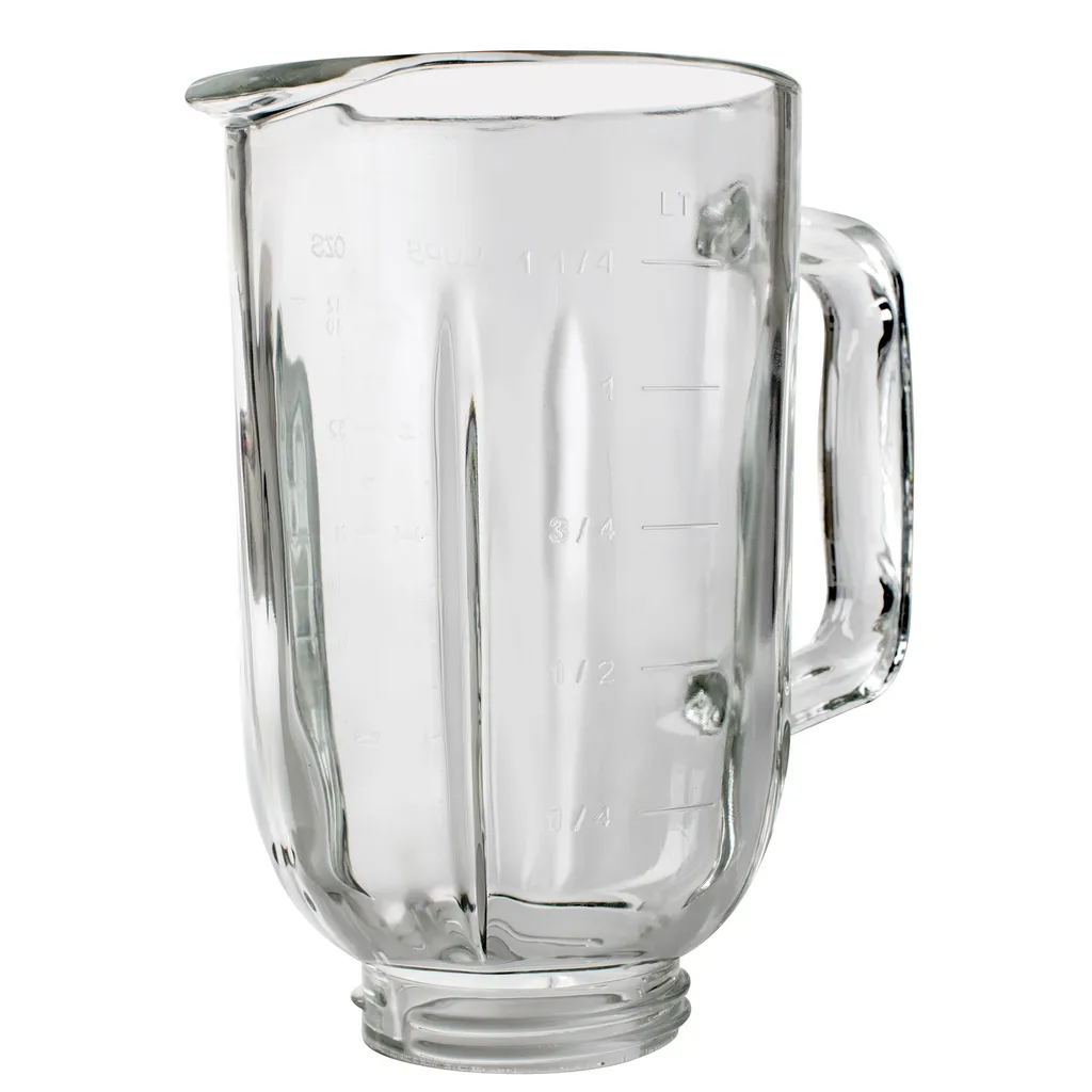 Black + Decker Repuesto jarra de vidrio licuadora 1.25L DuraPro/Ice Crush - BL2010WG-03LA