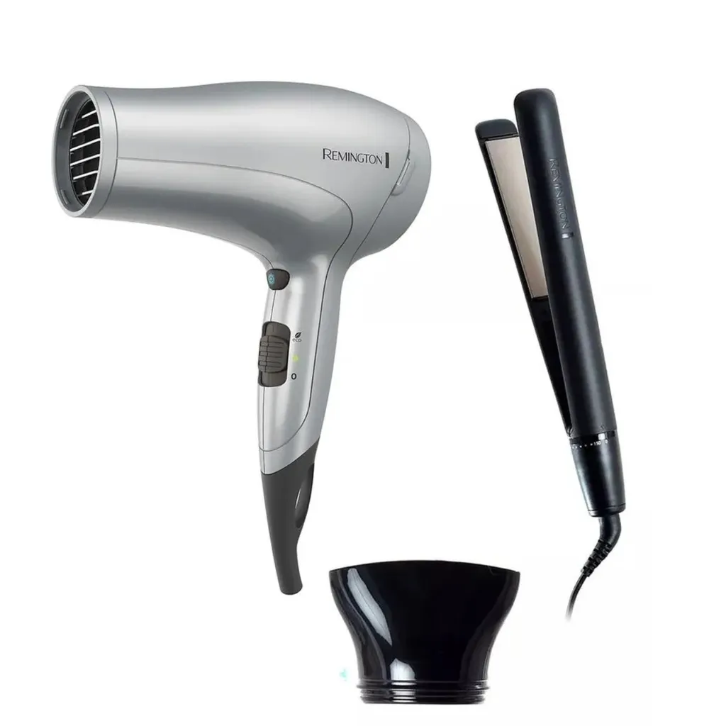 [DTF-BD00429] Remington combo alisadora shine therapy y secadora titaniun pro- S4A500-D3019-F