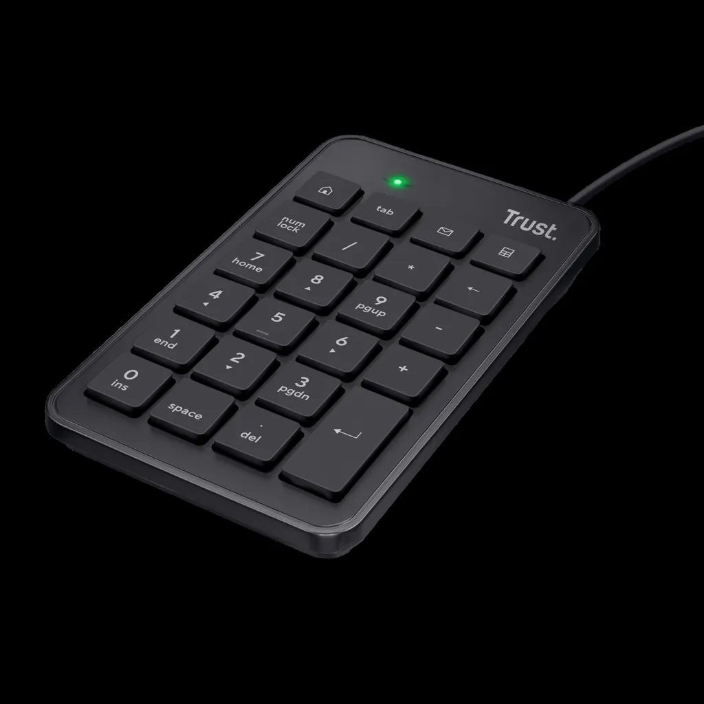 Trust teclado numerico USB color negro - 22221