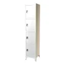 Locker Metálico Beige de 4 Puertas