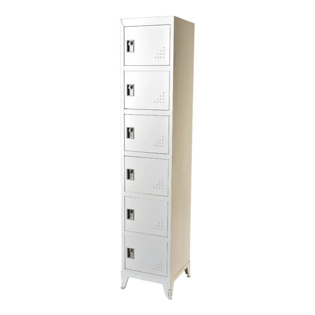 Locker metálico de 6 puertas