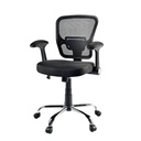Silla operativa ergonómica en malla