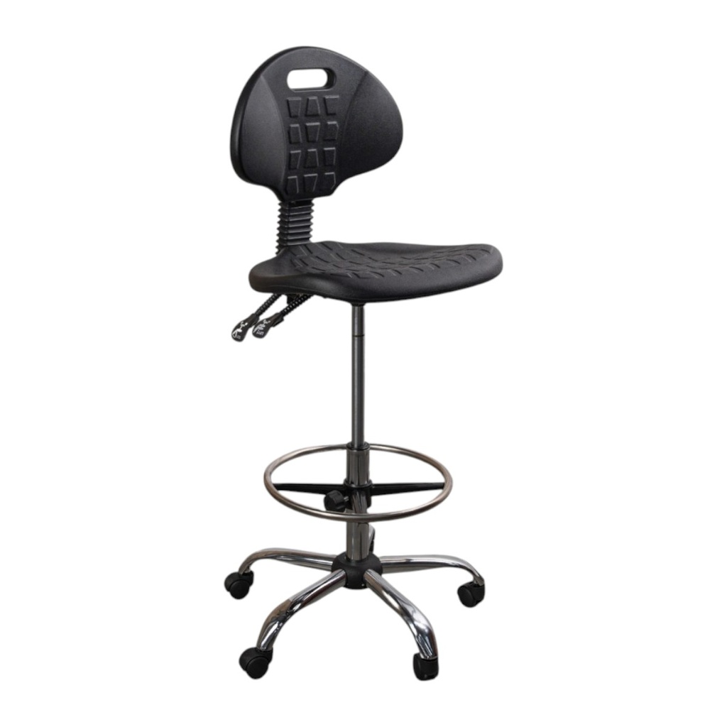 [MSO-CJ-02] Silla cajero en polipropileno para cuarto limpio