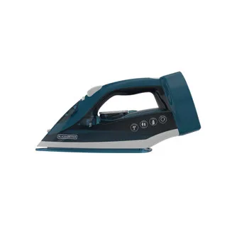 [DTF-BD00453] Black + Decker plancha de vapor ceramica cable retractil azul ICR004B-LA