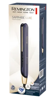 Remington alisadora cabello ceramica infusion zafiro 1" Sapphire Luxe azul S5805-110F