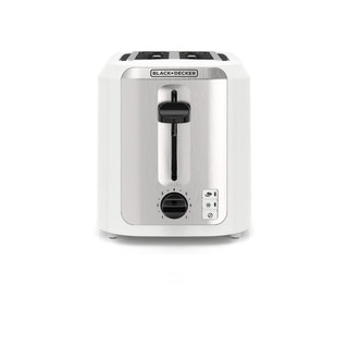 Black + Decker tostador de pan 2 rebanadas 7 niveles blanca - TR7827-1WDLA
