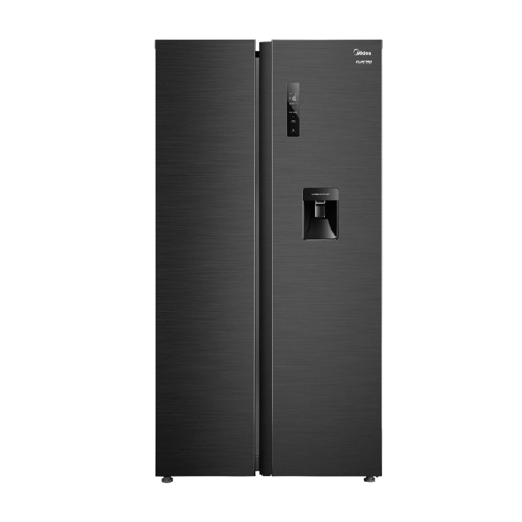 Midea refrigerador 20 pc color negro inverter MDRS710FGM28W