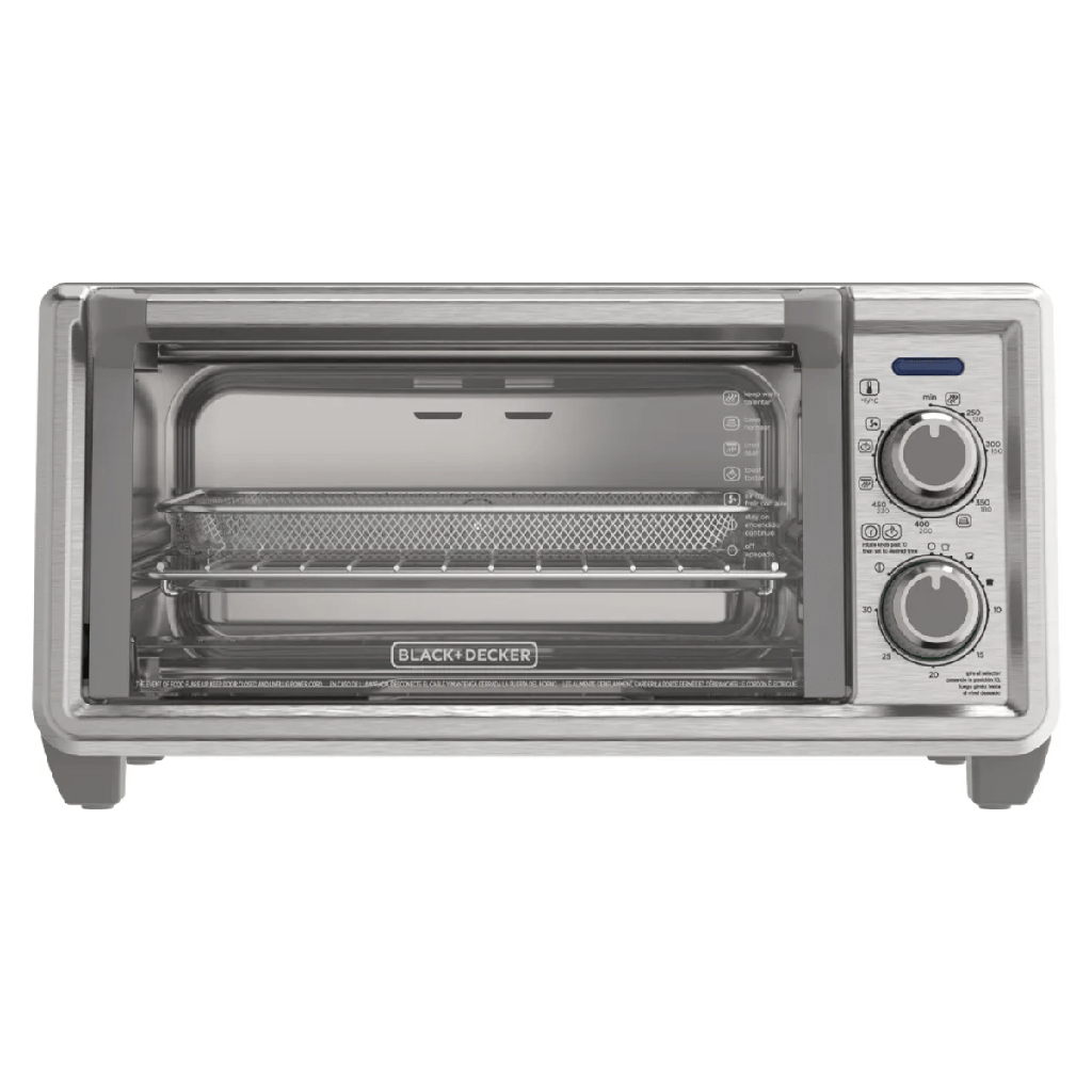 [DTF-BD00487] Black + Decker horno con freidora de aire 4 rebanadas - TO4125-0SDLA