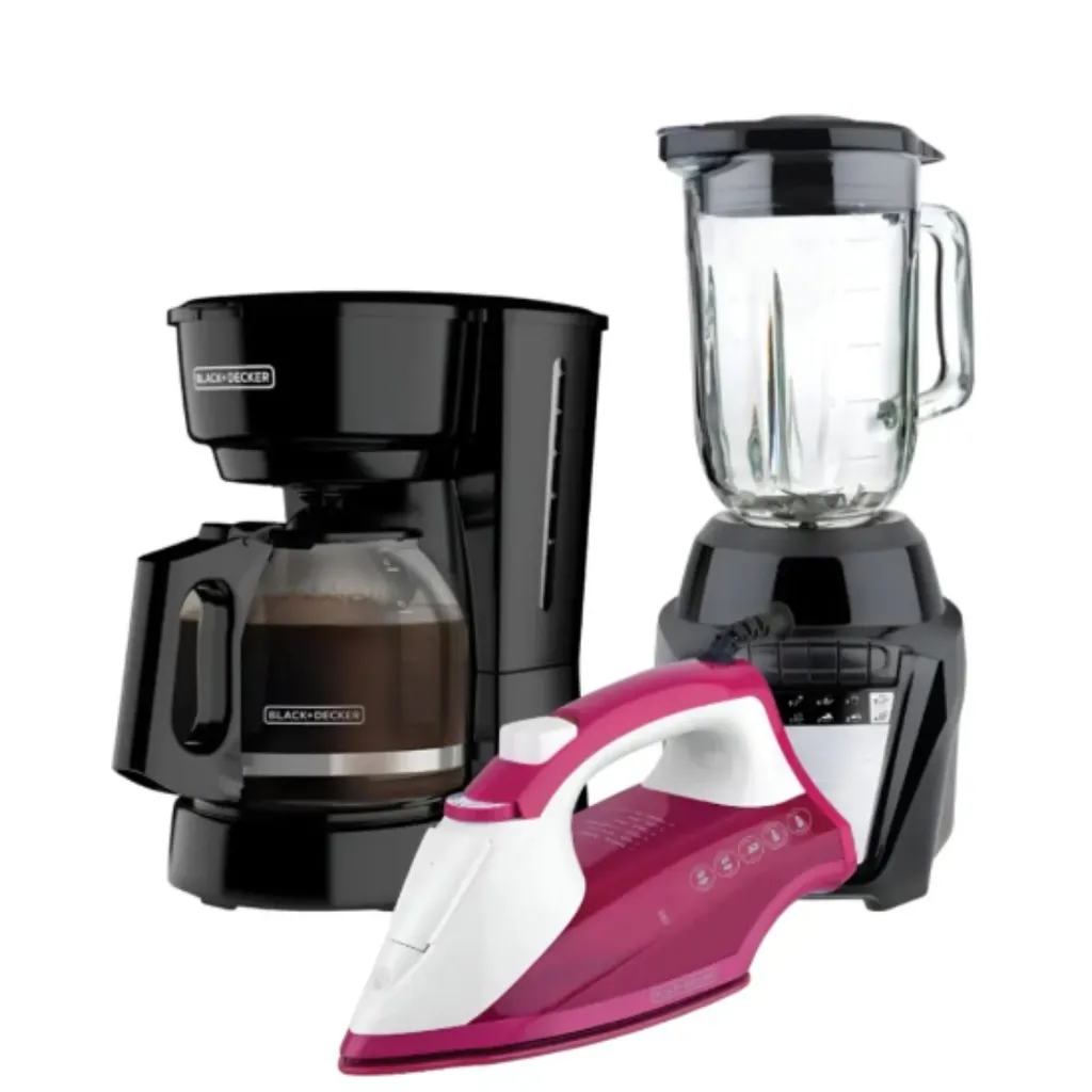 [DTF-BD00488] Black + Decker combo plancha+cafetera+licuadora - CBBD1746