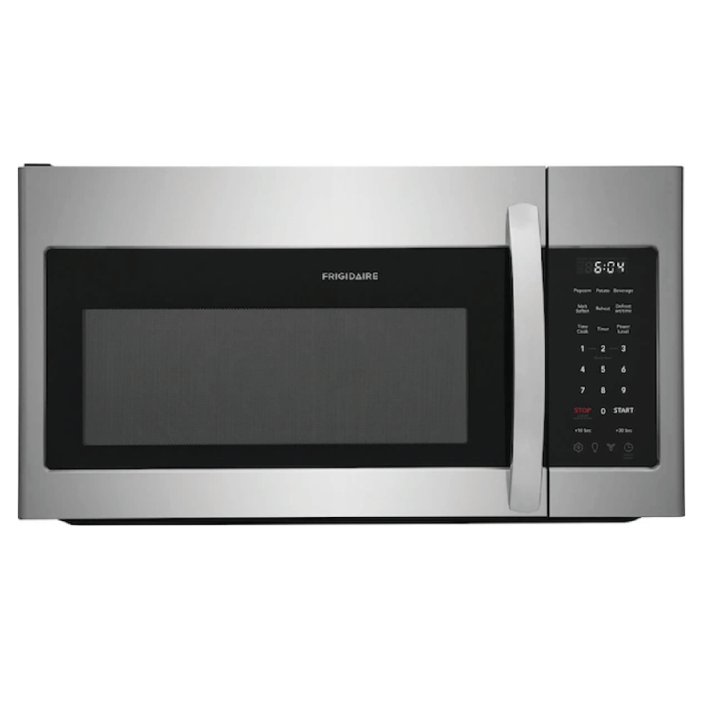 Frigidaire Microondas  de 1.8 pies cúbicos sobre la estufa FMOS1846BS