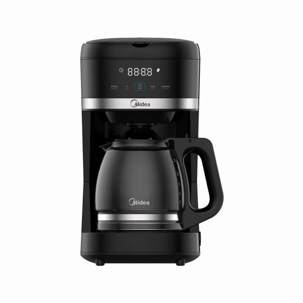 Midea Cafetera 12 tazas digital negra MCD12RWCK