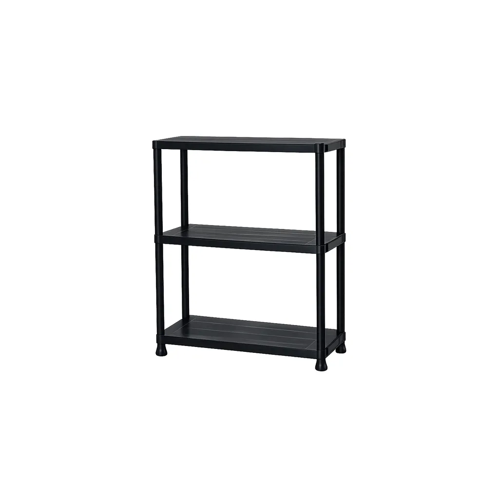 ESTANTE PLASTICO 3 NIVELES 61CMX31CMX91CM