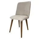SILLA COMEDOR MADERA BEIGE CARAMELO