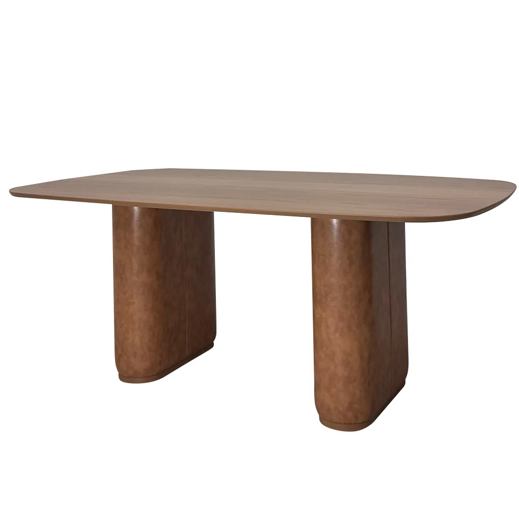 MESA COMEDOR 184CM CARAMELO CANELA