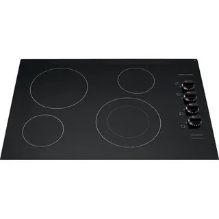 Frigidaire Plantilla Eléctrica empotrable de 30" 4 quemadores Negro FFEC3025UB