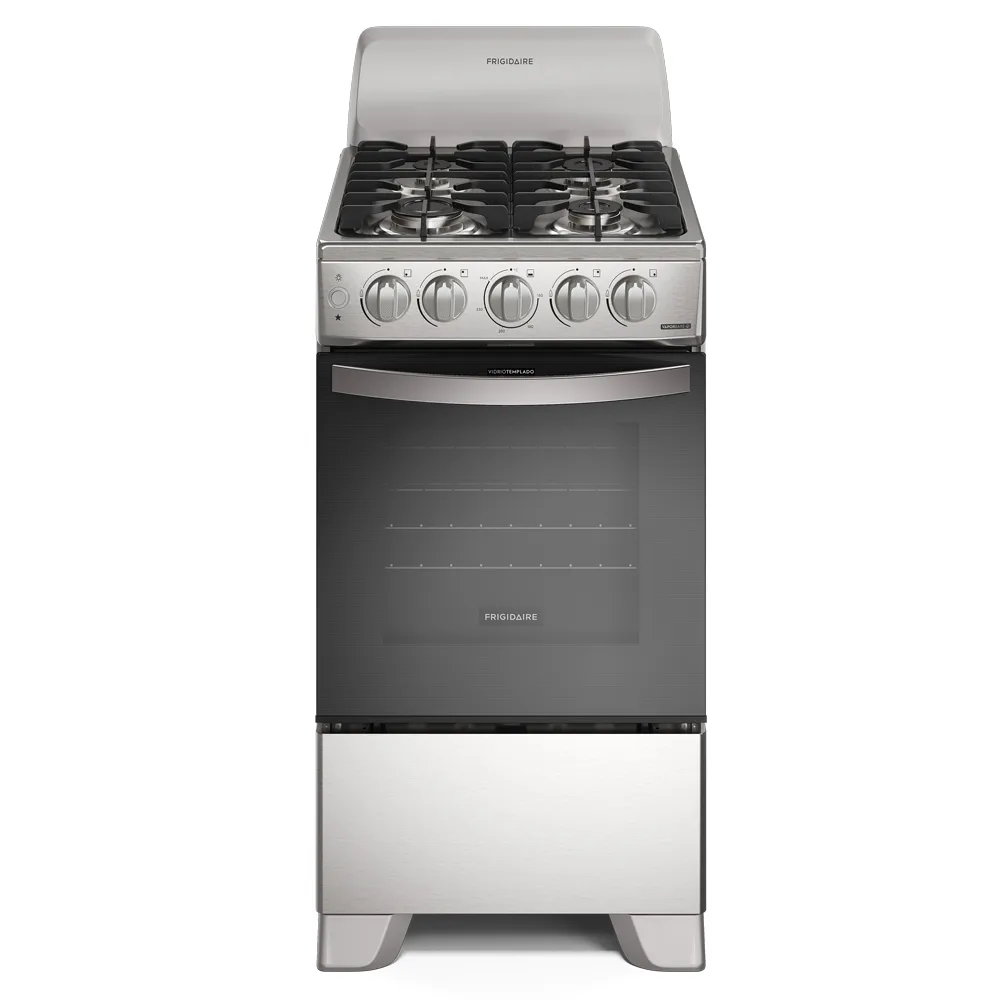 Frigidaire Cocina De gas de 20" 4 quemadores Plateado FKGN20C3MYI