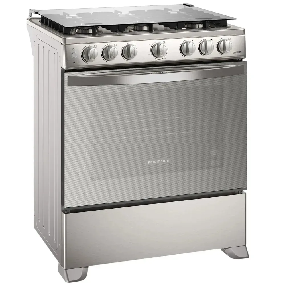 Frigidaire Cocina De gas de 30" 6 quemadores Plateado FKGN30C3FYI